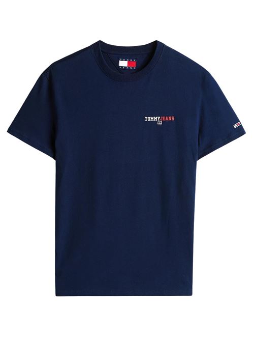 T-shirt blu in cotone Tommy Jeans | DM0DM20815C1G